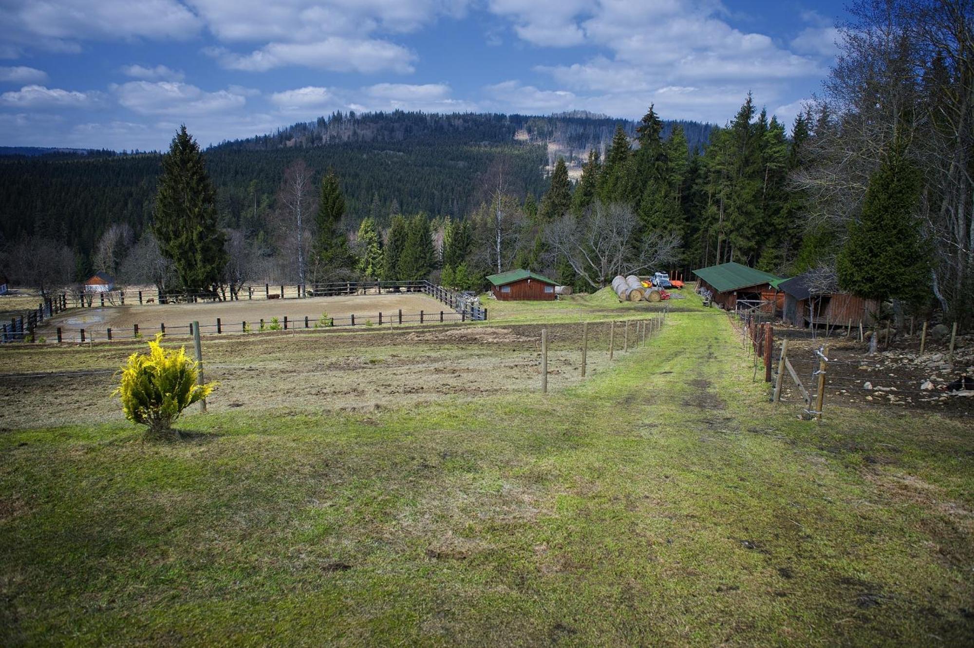 Penzion Farma U Mauritzů Stožec Exterior foto